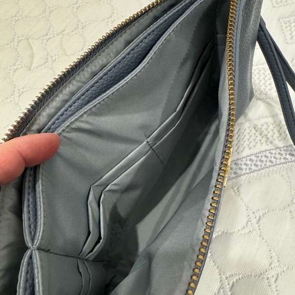 Freshly Picked Classic Weekender + Matching Classic Clutch (Dusty Blue) - Picture 9 of 10